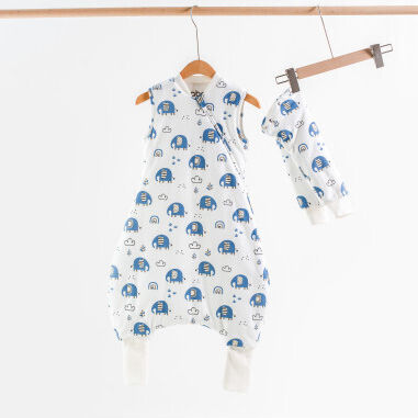 abo Autumn Sleeping Bag with Feet Elephant