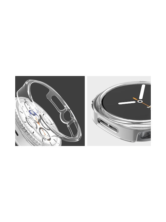Araree Nukin Пластмасов Калъф в Прозрачен цвят за Samsung Galaxy Watch8 40мм
