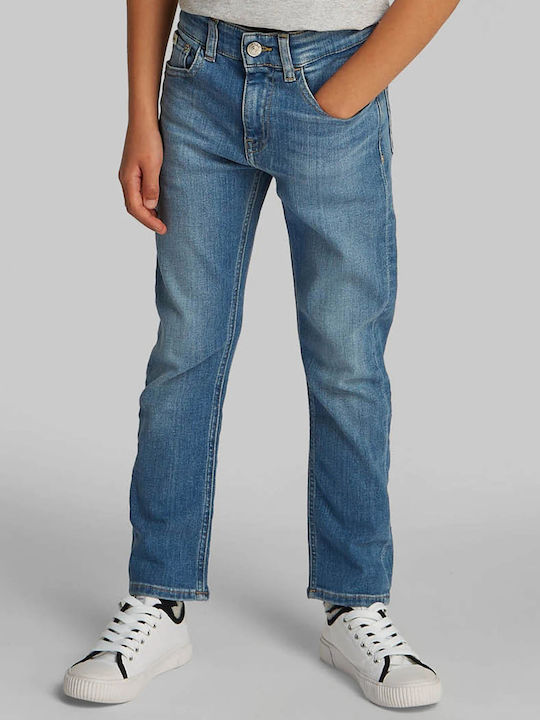 Παιδικό Παντελόνι Τζιν Washed Blue
