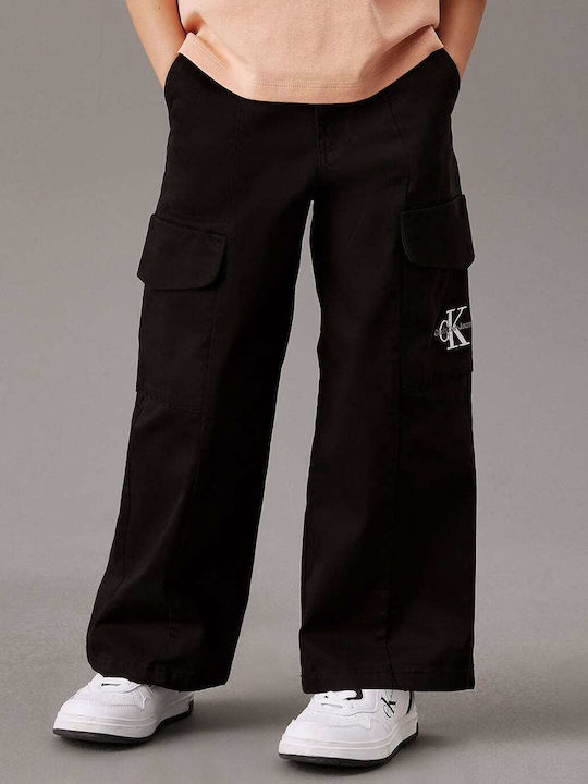 Παιδικό Παντελόνι Cargo Black
