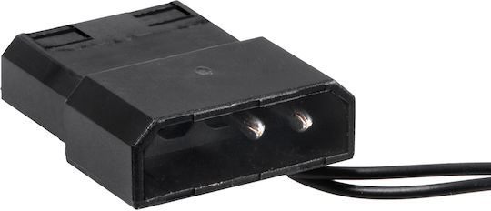 Akyga AW-12A-WH Case Fan 120mm (1000rpm) With White Lighting And 3-Pin / 4-Pin Molex White Connection