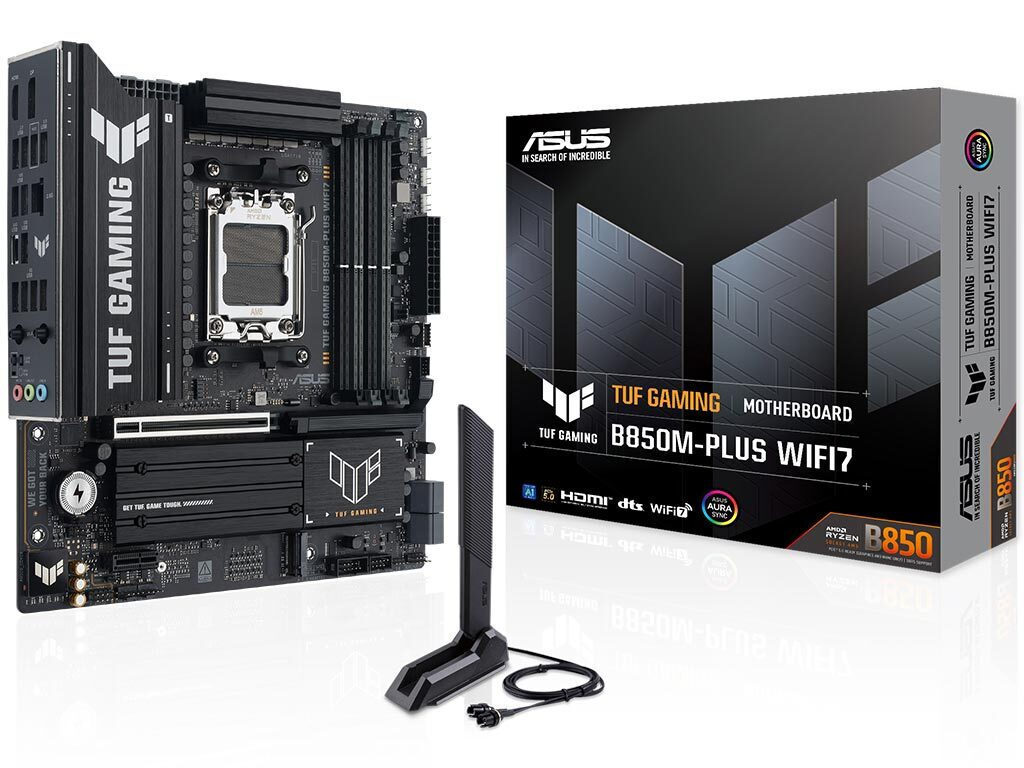 CPU ryzen7 9800x3d TUF gaming B850M-PLUSwifi TUF GAMING B850M-PLUS WIFI7｜Motherboards｜ASUS United Kingdom