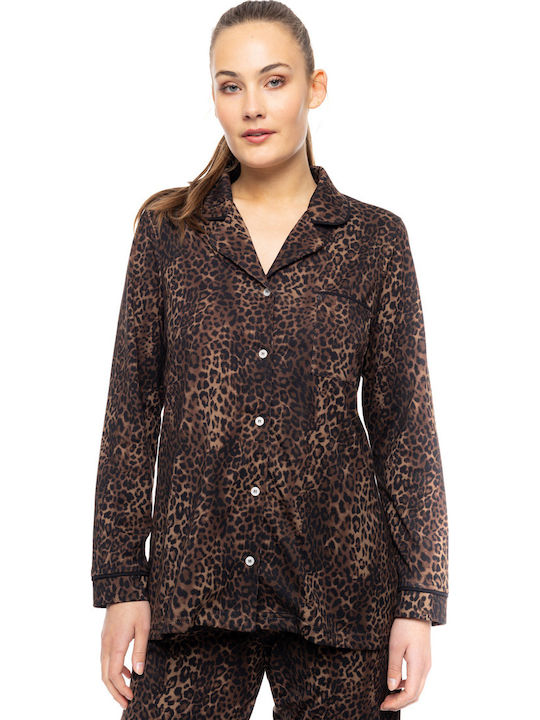 Pink Label Winter Damen Pyjama-Set