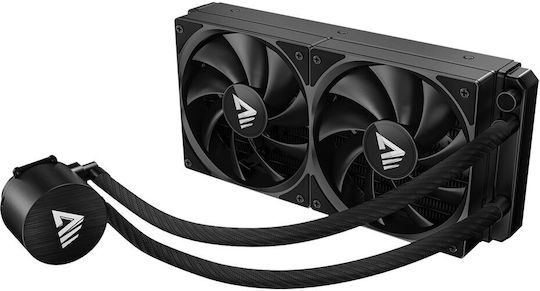 Savio NOX 240 mm Water Cooling System AIO CPU With 2 Fans 120mm And ARGB Lighting