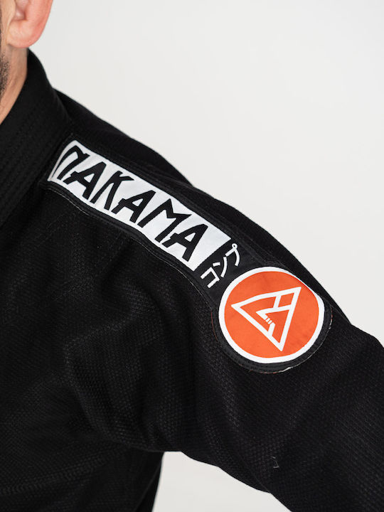 Nakama Bărbați Uniforme Jiu Jitsu brazilian Negru