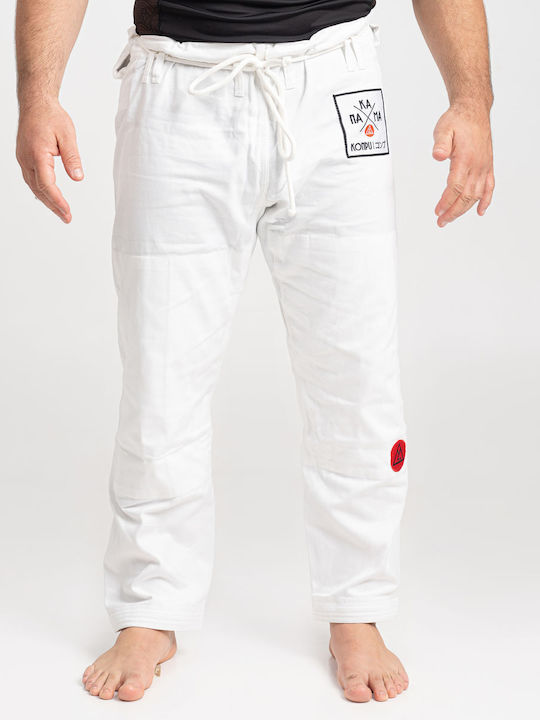 Nakama Men's Brazilian Jiu Jitsu Uniform White