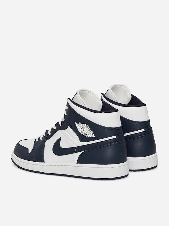 Air  1 Мъжки Маратонки White / Metallic Gold / Obsidian