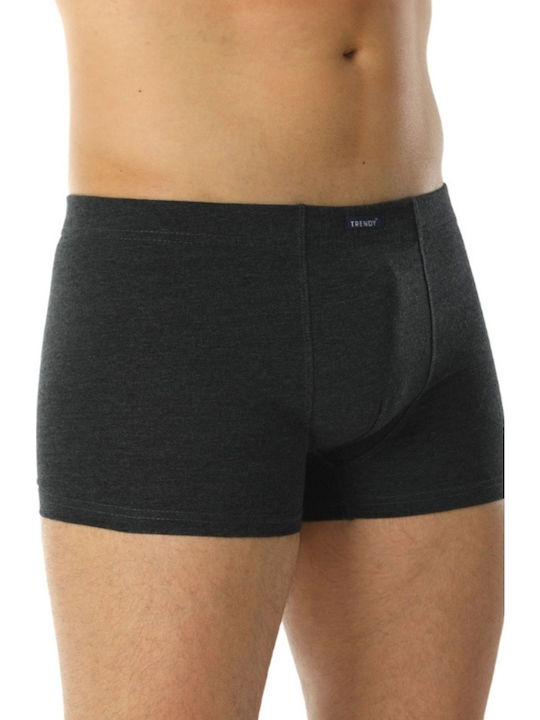 Slipuri pentru bărbați Dark Grey 1Pachet