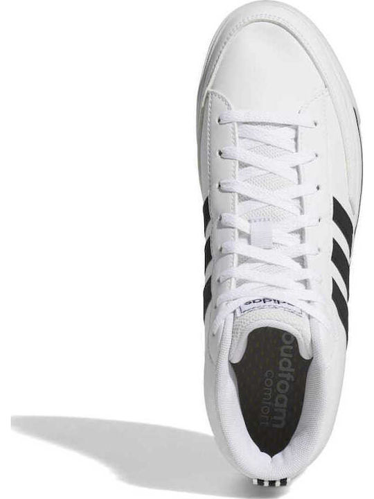 Retrovulc Mid Ανδρικά Μποτάκια Λευκά
