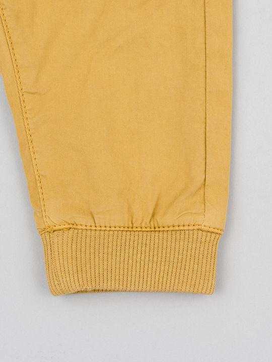 Kids' Jeans Trousers Solid Color Mustard Code LBBAP0401 23025