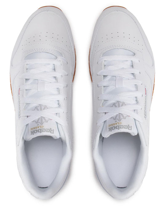 Classic Leather Γυναικεία Sneakers Λευκά