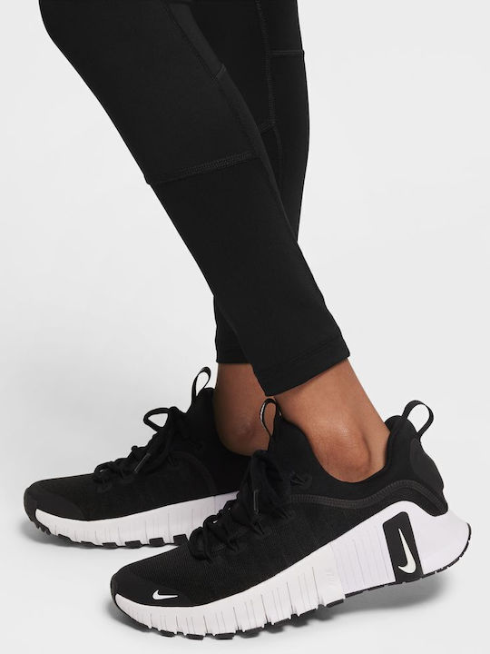 Kids Legging Sports Long Dri-Fit Black / Doll / White Pro