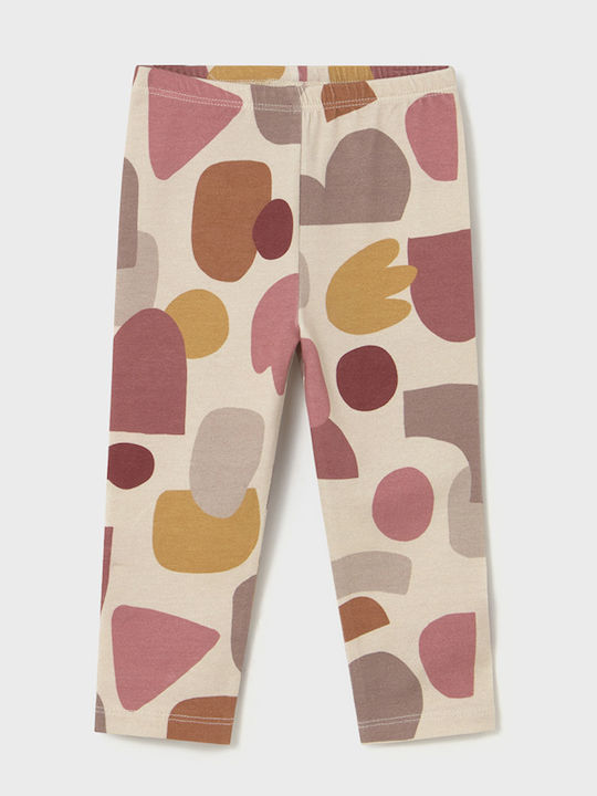 Kinder Leggings Lang Beige