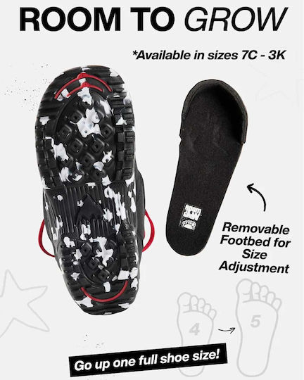 Burton Grom Kids Snowboard Boots Black