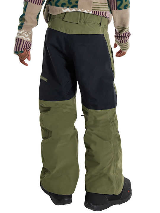 Burton Snow 24321100AA9 Παιδικό Παντελόνι Σκι & Snowboard Πράσινο