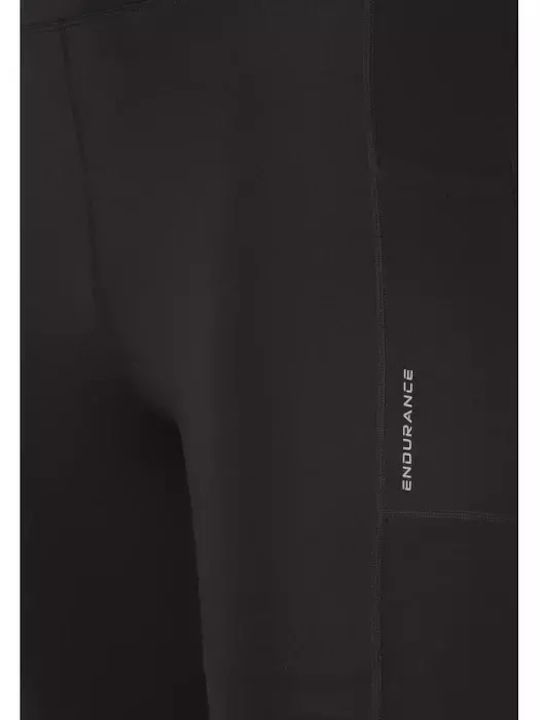 Endurance Men's Sports Short Leggings Black