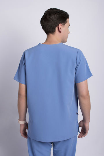 Numascrubs Medizinische Bluse Hellblau