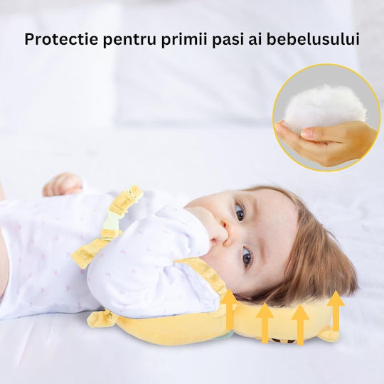 Протектор за Глава в Екрю Цвят 6x33x19εκ. 1бр