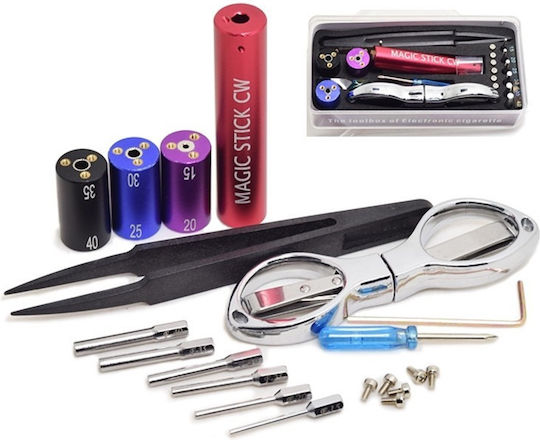 Σετ Εργαλείων Ηλεκτρονικό Τσιγάρο – Electronic Cigarette Toolbox