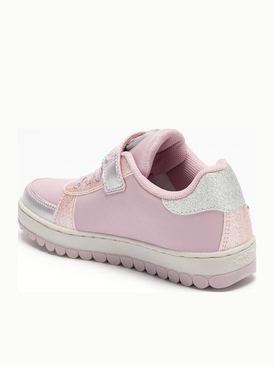 Παιδικά Sneakers με Σκρατς Ροζ