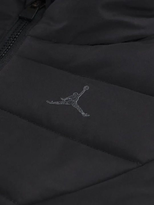 Kids' Sports Jacket with Hood Black Brooklyn Puffer