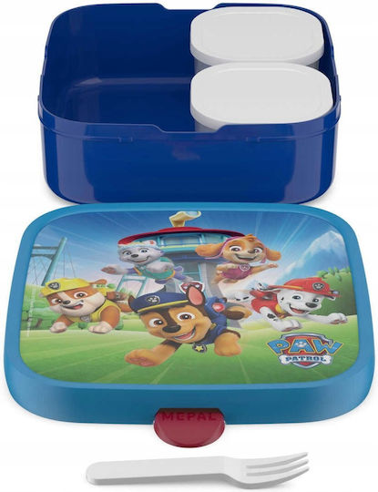 Mepal Πλαστικό Παιδικό Δοχείο Φαγητού Paw Patrol 1.3lt