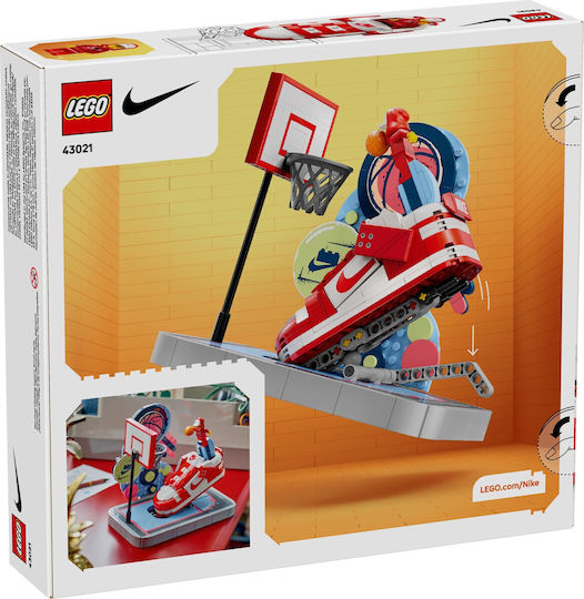 LEGO Blocuri Nike Dunk Trickshot pentru 10+ Ani 454buc 43021
