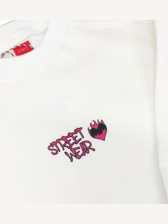 Kinder Sweatpants Set - Jogginganzug White 2Stück
