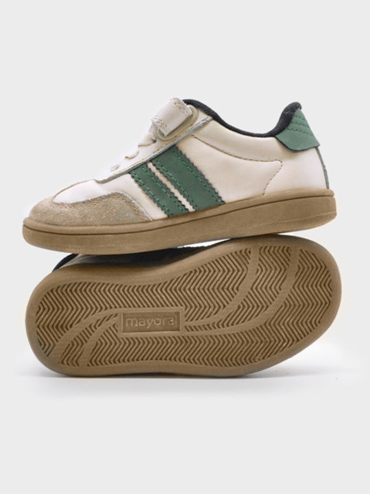 Kids Sneakers with Scratch Beige