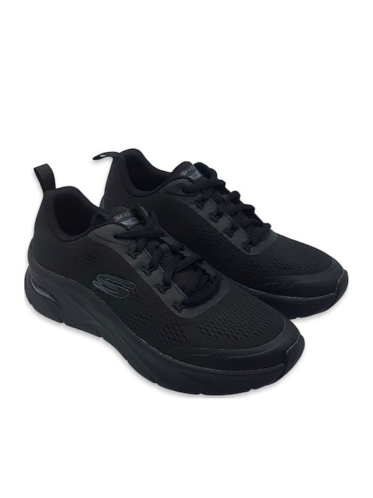 Skechers Arch Fit Dlux Adidași Pentru Bărbați Negri 232502-BBK