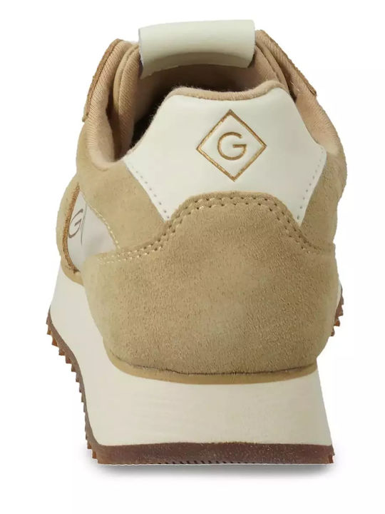 Bevinda Γυναικεία Sneakers Μπεζ
