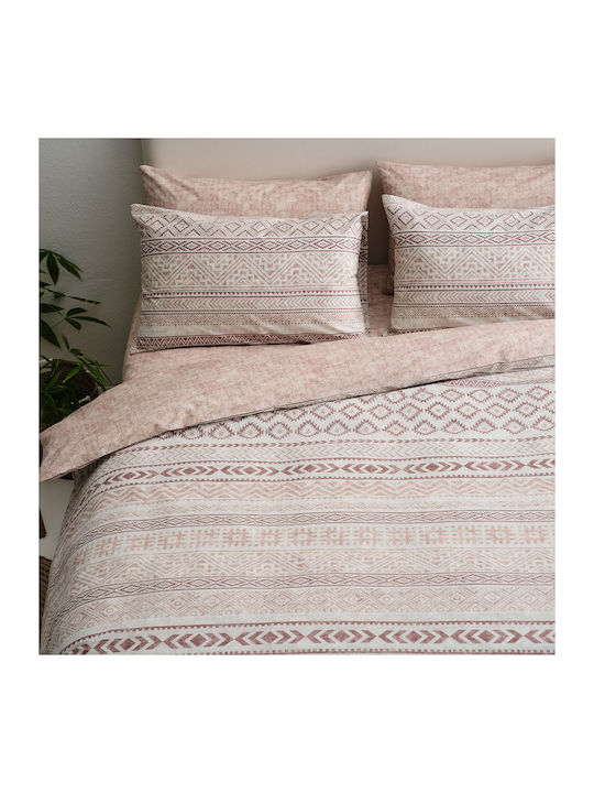 Vesta Home AMORGOS-2 Покривало Кингсайз Памук Оранжев 230x260см