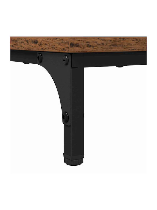 Комод Дървен с Метални Крака Old wood 63.5x36x61см