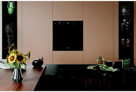Hotpoint-Ariston Φούρνος άνω Πάγκου 71lt Π56.8εκ. Μαύρος