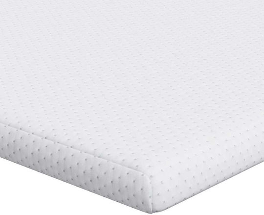 vidaXL Topper Saltele Dublu Poliester 140x200x6 cm