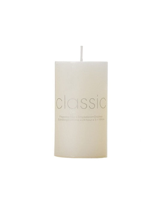 Lumânare Decorativă Albă 190g