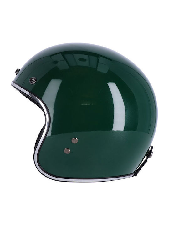 Roeg Jett Racing Green Κράνος Μηχανής Jet ECE 22.05