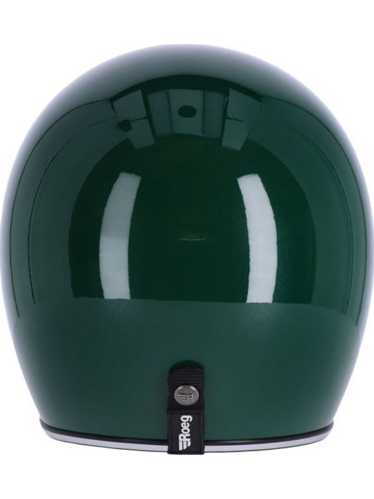 Roeg Jett Racing Green Κράνος Μηχανής Jet ECE 22.05