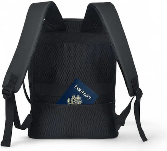 CabinFly Pacemaker Sack Voyage Back 30lt Black Fabric L40xW20xH30cm