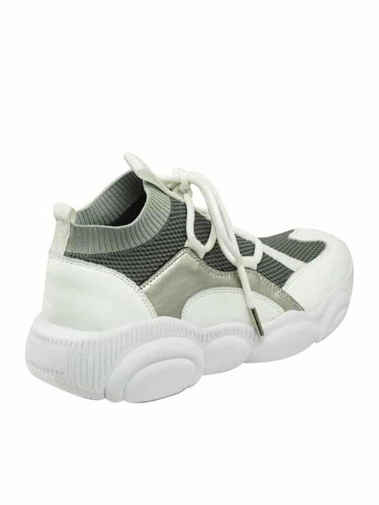 Damen Chunky Sneakers Weiß
