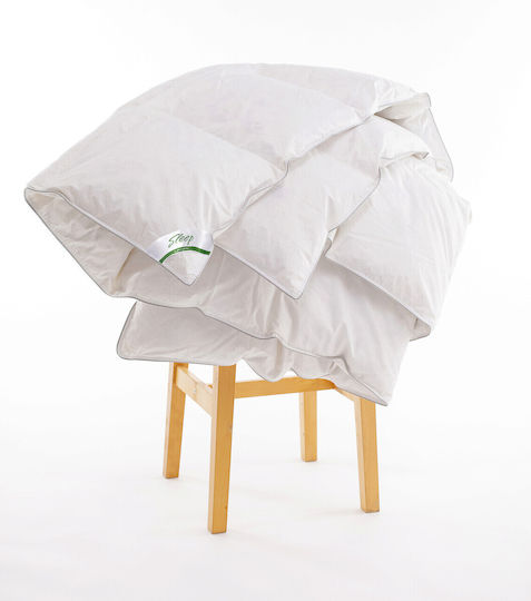 Green Future Bettdecke Doppelbett Daunen 200x220cm Weiß