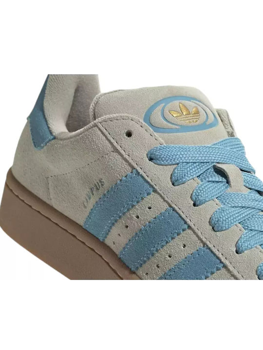 Campus 00s Дамски Маратонки Putty Grey / Preloved Blue / Gold Metallic