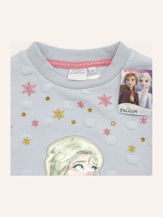 Παιδικό Φούτερ Ανοιχτό Μπλε Frozen