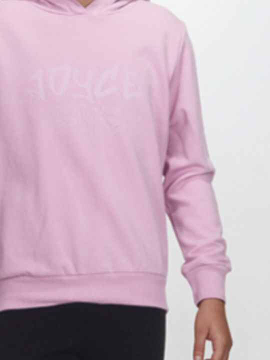 Joyce Kinder-Sweatshirt mit Kapuze Pink Joyce Kinder-Sweatshirt mit Kapuze Pink