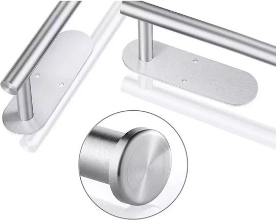 Verk Group Metallic Paper Towel Holder Silver