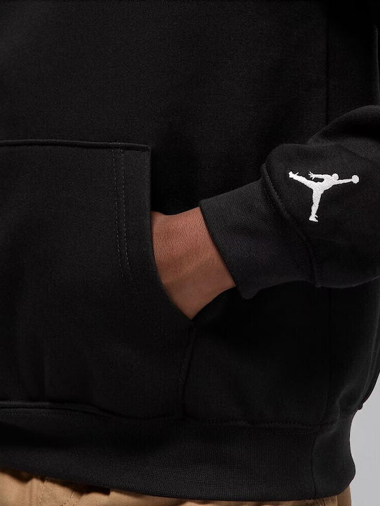Kids Sweatshirt with Hood Black