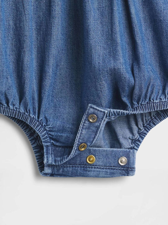 GAP Babystrampler Langärmliges Dark Wash