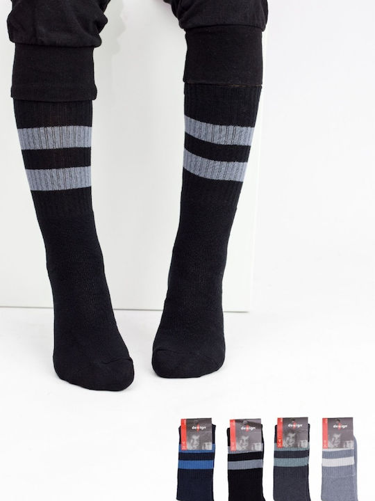 Design Socks Παιδικές Κάλτσες Μαύρο 4 Ζευγάρια