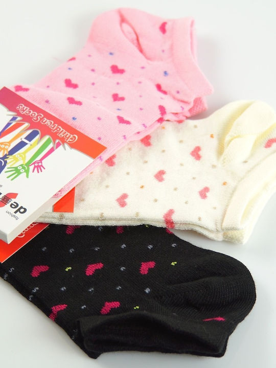 Design Socks Șosete pentru Copii Colorful 3 Perechi