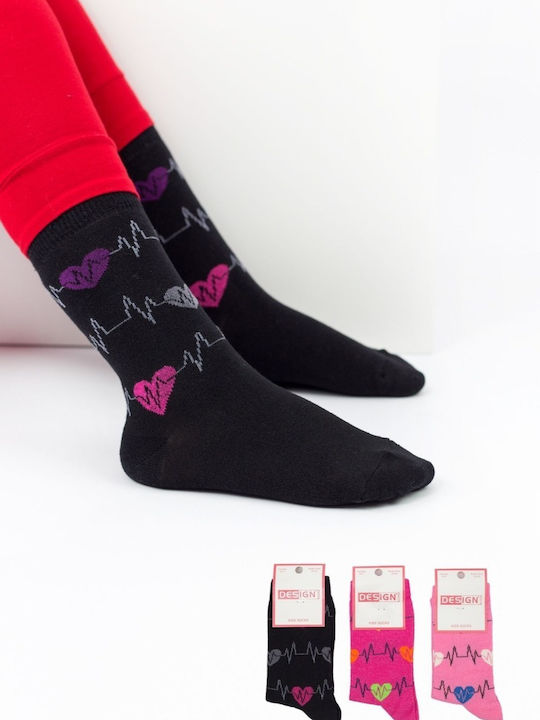 Design Socks Παιδικές Κάλτσες Πολύχρωμο 3 Ζευγάρια
